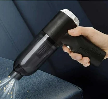 "Wireless Car Vacuum Cleaner with LED Light – Portable & Powerful Cleaning Tool"